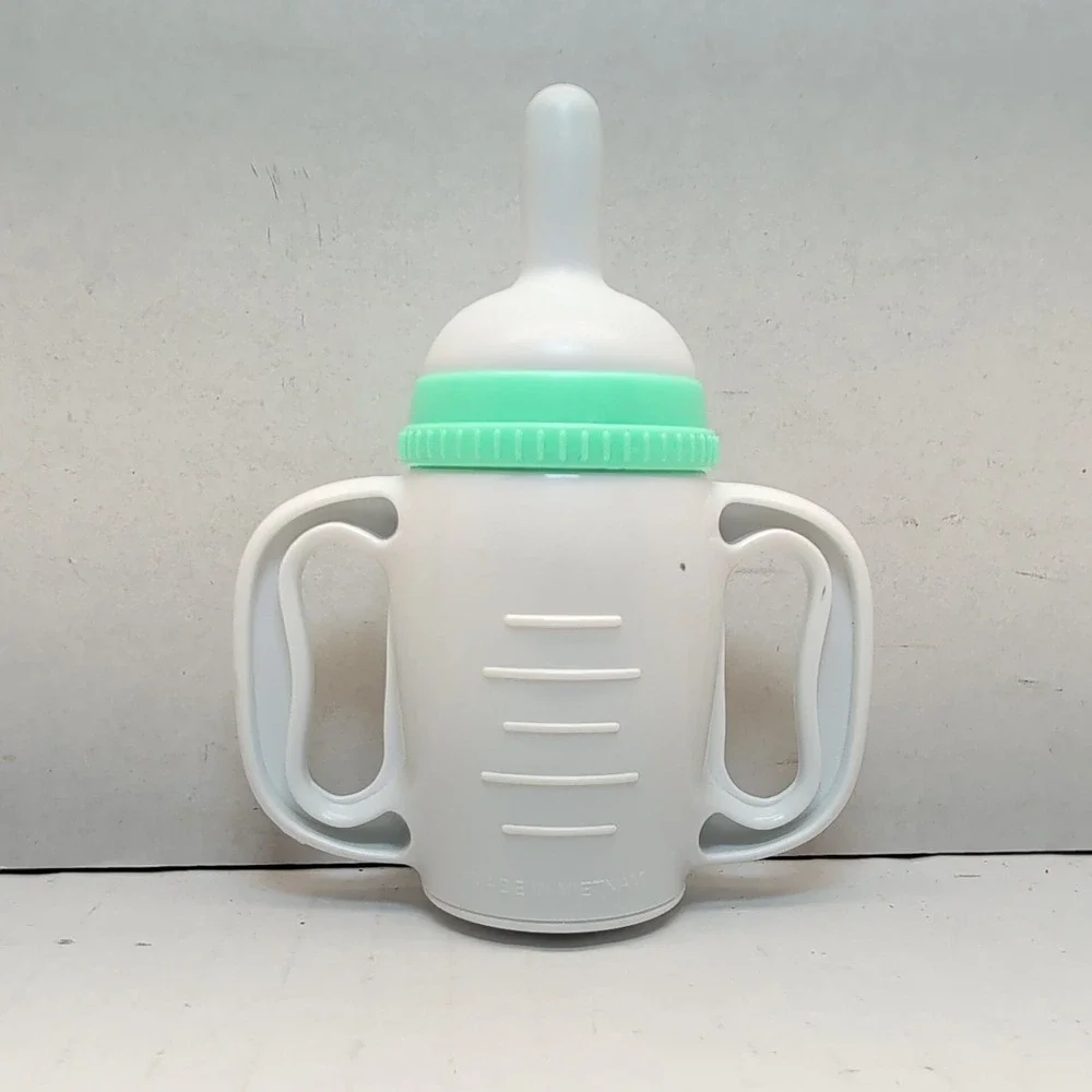 Little Live Pets White and Mint Green Replacement Toy Baby Bottle Accessory